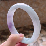 Burmese Jadeite Light Purple Bracelet Princess Jewelry