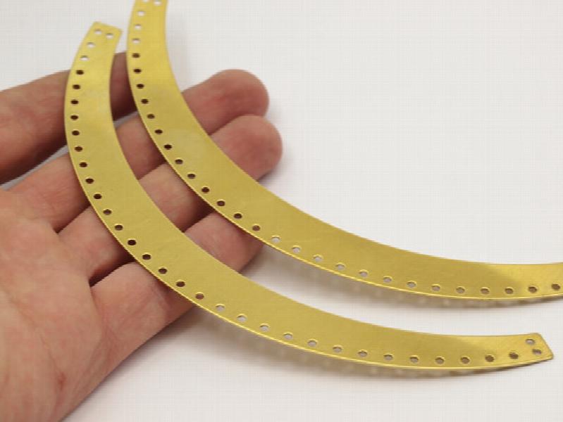 Raw Brass Collar Pendant (160 mm)