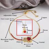 Teddy Bear Cz Crystal Bracelet for Women