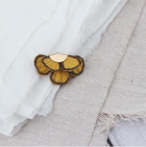 Polyester Flowers Shape Charms for DIY Earrings Pendants