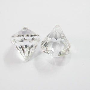 Water-drop Acrylic Pendant For Chunky Necklace, 30pcs
