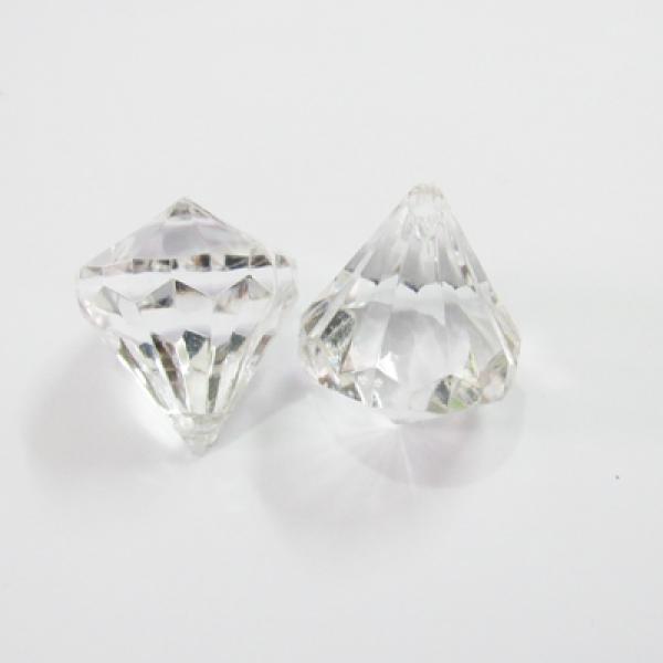 Water-drop Acrylic Pendant For Chunky Necklace, 30pcs