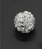 50pcs Wave Ball Pendant for DIY Jewelry Accessories