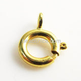 Gold-Filled Ring Clasp for Necklace, Beadsnice Jump Ring