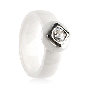 6MM Ceramic Ring Jewelry For Wedding Engagement