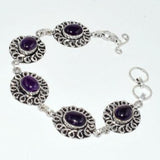 Amethysts Bracelet 22.4 cm B3276