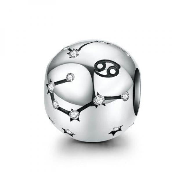 Constellations 925 Silver Bead Pendant Amulet Dangle Charms