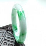Zheru Jewelry Natural Burmese Jade Two-Tone Bracelet Princess Jewelry