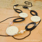 Beaded sweater chain coil sweater chain Ruili jewelry