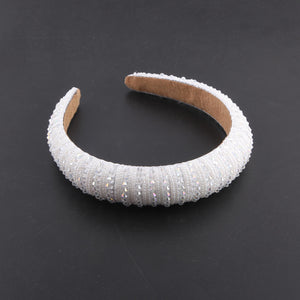 Crystal Headbands Girls Rhinestone Hair Band Hair Hoop Pearl Hair Accessories