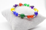 Chakra Bracelet Natural Stone for Woman Man Protective