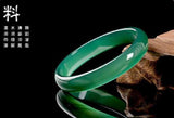Green Chalcedony Agate Jade Bracelet