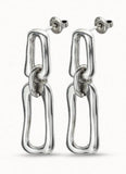 Spain Electroplated 925 Silver Earrings Gift
