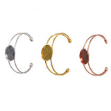 10pcs Adjustable Bangles for DIY Jewelry Making