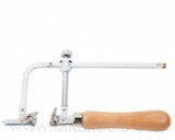 GemTrue Stainless Steel Head + Wooden Handle Jewelers Saw Frame