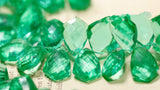 5pc AA Green Quartz Faceted Loose Beads 10*13mm DIY Jewelry Making Nature