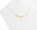 Dainty Personalized Name Necklace, Stainless Steel Necklace
