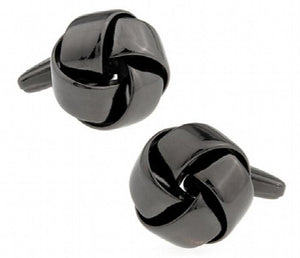 iGame Men Gift Cufflinks Brass Gun Knot Cuff Links