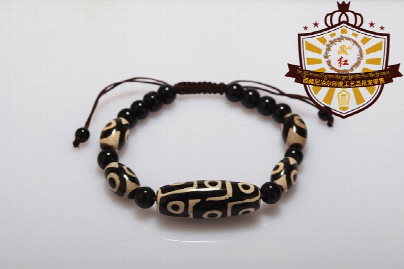 High Tibet Dzi Beads Bracelet Natural Stone Fengshui Beads