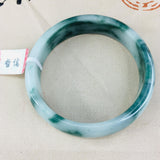 Natural Jadeite Bracelet Double 54-62mm Female Jade Bracelet