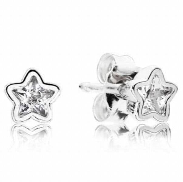 925 Silver Autumn Rose Wishbone Studs Earring Wedding Jewelry