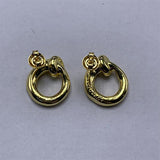 European & American Electroplated 925 Silver 14K Earrings