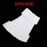 100pcs Self Adhesive Paper Jewelry Tags Necklace Ring Labels Display