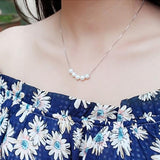 Natural Pearl Pendant 925 Sterling Silver Jewelry Women Gift