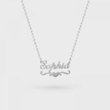 Heart Name Necklace by NOKMIT - Personalized Stainless Necklace