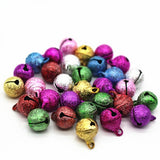 Mix Jingle Bell Small Bells Copper Metal Jewelry Pendants Charm Beads