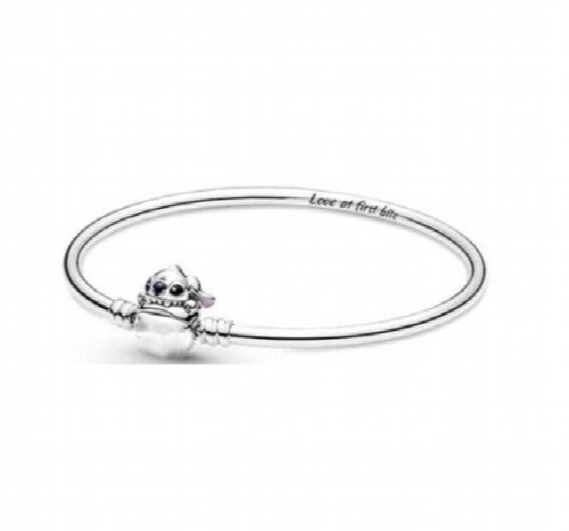 925 Silver Puppy Pan Bracelet Women's Jewelry