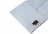 Sunnylink Gray Bear Animal Cufflinks for Shirt L1144