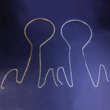 Rhinestone Headband Tassel Hair Chain Jewelry for Women