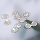 Natural Petal Shape Keshi Freshwater Pearls 14-15mm