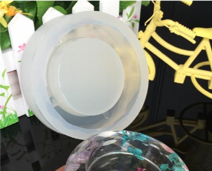 Transparent Silicone Round Square Ashtray Mould DIY Epoxy Mold Resin Jewelry