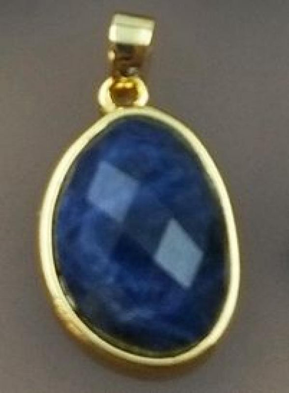 Natural Amethyst & Labradorite Pendant Jewelry