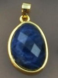 Natural Amethyst & Labradorite Pendant Jewelry