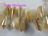 OMH Jewelry Accessories 95Pcs 18mm x 6mm Beads