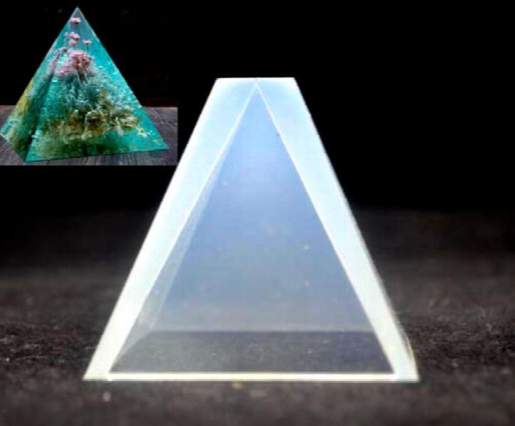 Pyramid Geometric Silicone Mould for Resin Craft DIY