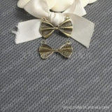 200pcs Butterfly Charms Pendants Antique Bronze