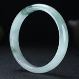 Zheru Natural Burmese Jadeite 54-64mm Bracelet Princess Jewelry