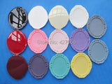 50pcs Resin Filigree Border Base Setting Tray Bezel Charm Finding
