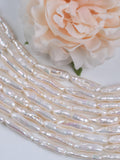 Semi Finished Biwa Shape Pearl Beads