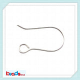 DIY 925 Silver Polish Hook Coil Earrings Pure Silver 925