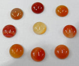 16mm Tiger Eye Stone Half Round Cabochons 50pcs/lot