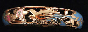 Hollow Bangle Women's Hand Bracelet Alloy Chinoiserie Bangle