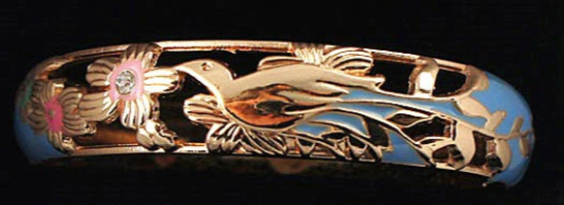 Hollow Bangle Women's Hand Bracelet Alloy Chinoiserie Bangle