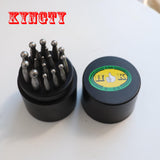 DIY Jewelers Steel Dapping Punches Nest Bead Making High Hardness Round