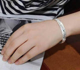 Dragon Phoenix Ching Cheung Woman Kpop Star 999 Sterling Silver Bracelet SZ18