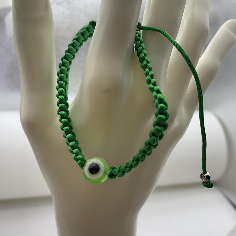 Thick Rope Demon Eye Bracelet for Good Luck